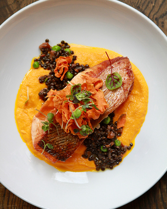 Plate of food